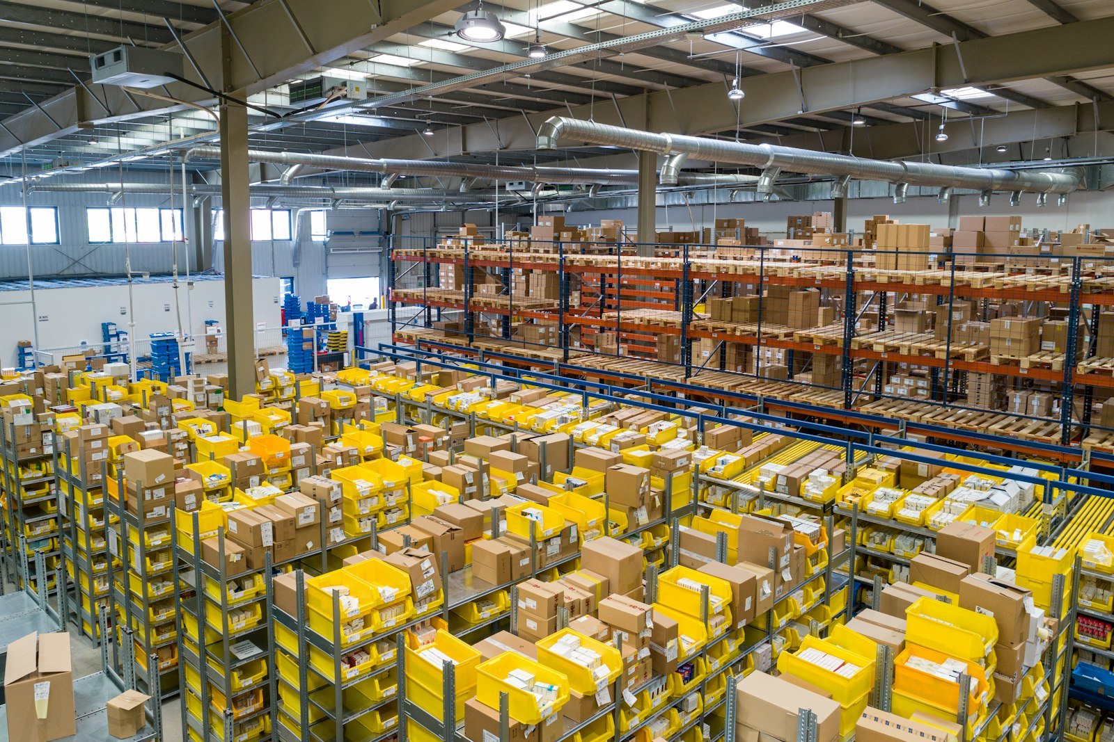 Logistics warehouse operations for Kingdom-wide distribution